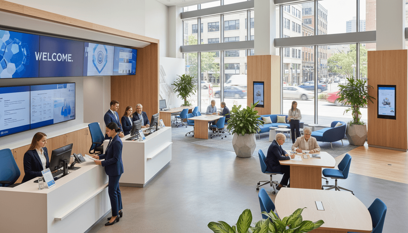 الخدمات المصرفية والحكومية