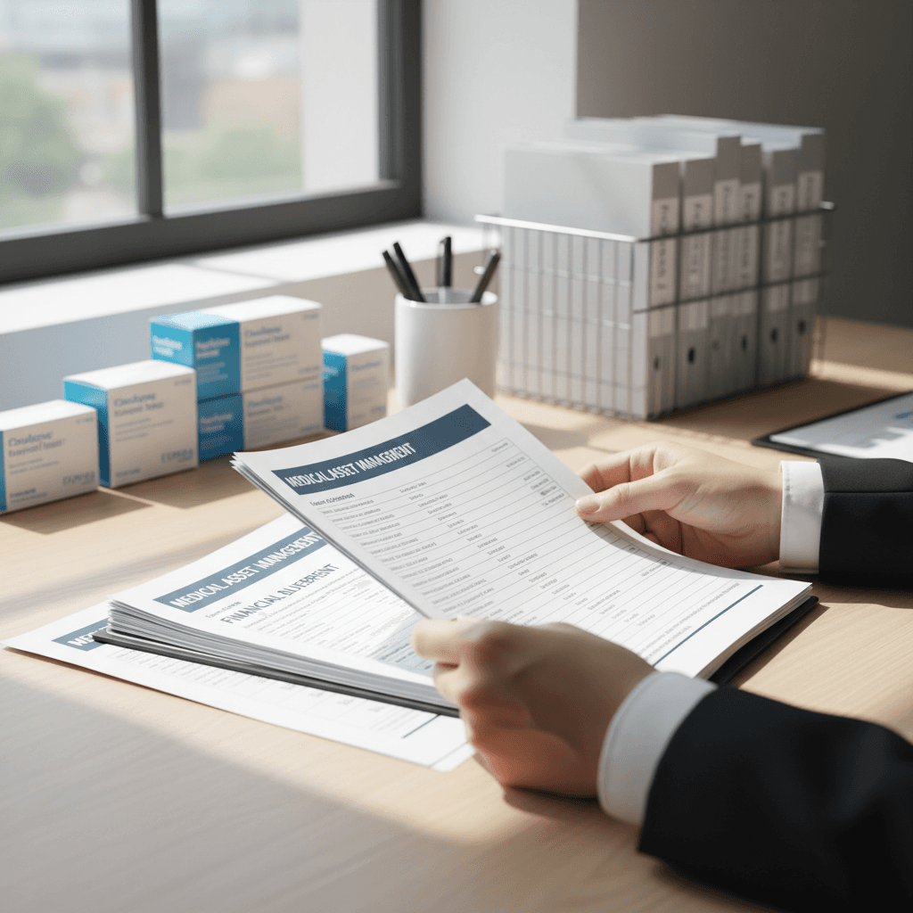 منتجات طبية وملفات العمل